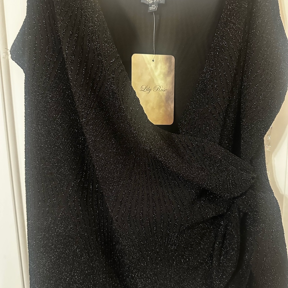 Lily Rose Black mini dress